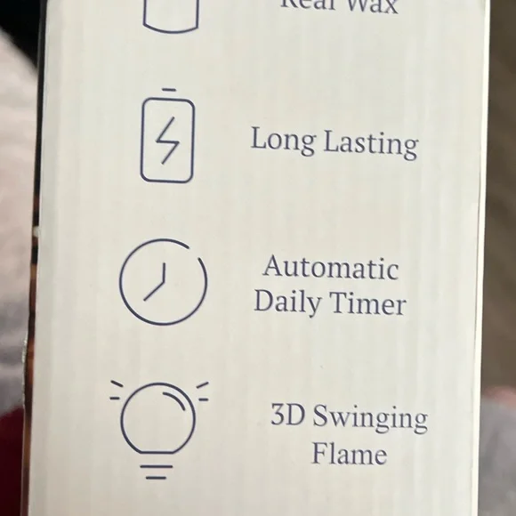 LED Flameless Candle Set - Warm Amber Glow - Picture 3 of 8